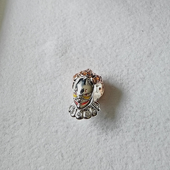 New exclusive Halloween Pennywise silver charm for jewelry bracelet - Picture 4 of 6